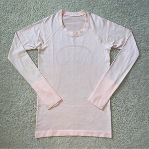 Lululemon Swiftly Tech Long Sleeve 2.0 Pink Size 6